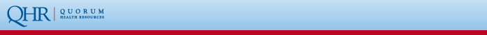 QHR.com Web site header
